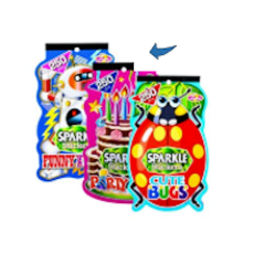 250 Piece Sparkle Sticker Book - Party